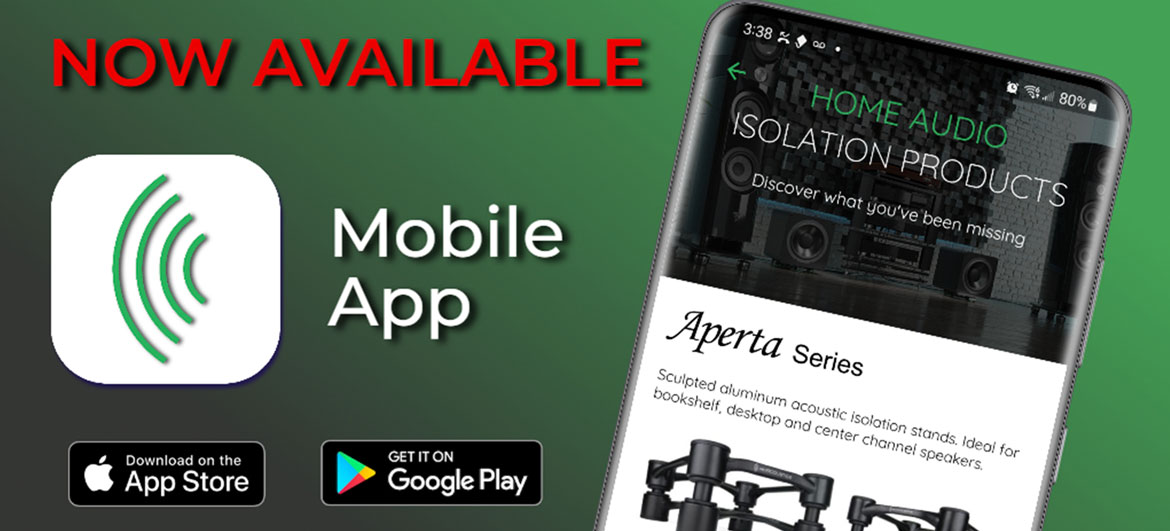 IsoAcoustics New Mobile App Now Available!