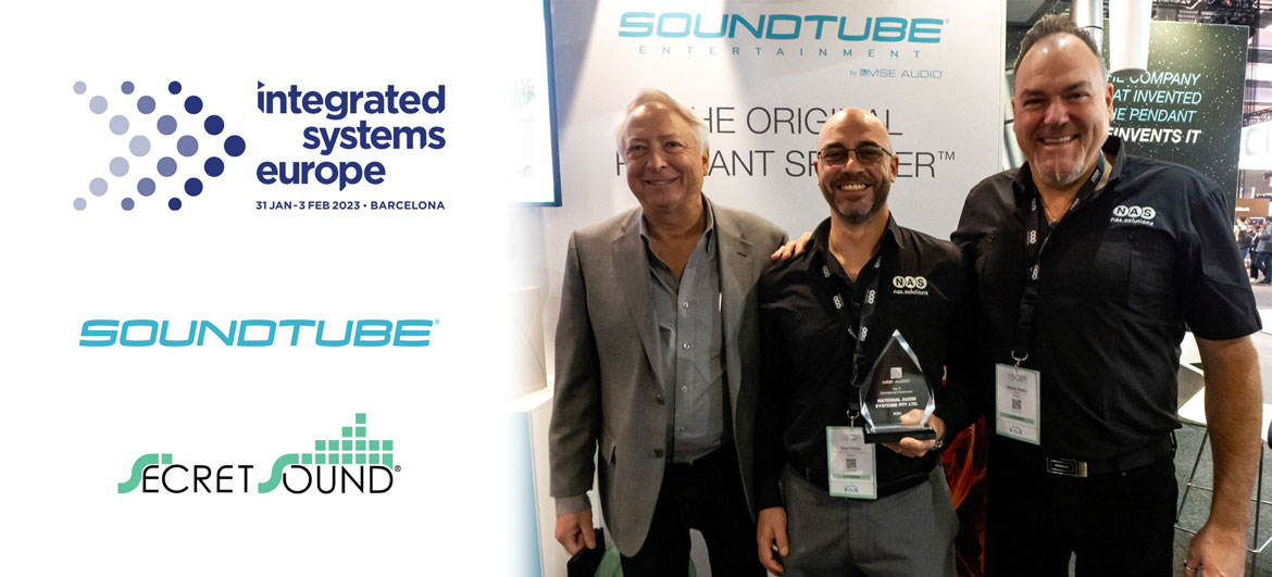 NAS awarded 'Top 5 Distributor of the Year' by MSE Audio at ISE Barcelona