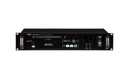 Inter-M CD/USB (WMA/WAV/MP3) player, 24VDC input, RS-232, 2RU