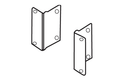 Inter-M Optional rack mount bracket for PA-60,120,240, MA-206/212/224U,PMU-60/120/240/360/480N(Pair)
