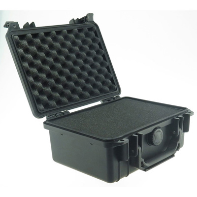 GearSafe Protective flight casel. External 240x198x108 & internal  216x152x95.  0.75kg, black