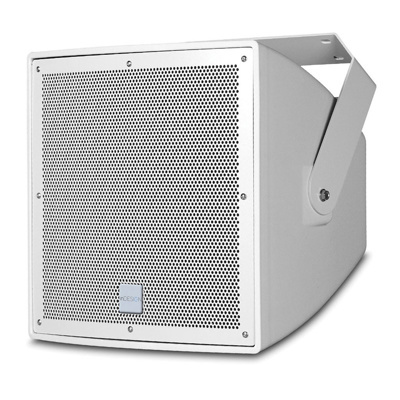inDESIGN 12 IP56 150W two-way middle-long distance speaker. 100v White