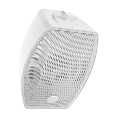 Soundtube 4" Coax surface mount speaker with BroadBeam® tweeter system, bracket inc. white