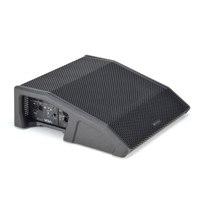 DB Technologies Active 2-way wedge monitor. 4x4” neodymium HF speakers and 1x10” woofer