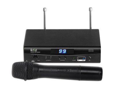 Chiayo Handheld wireless system. 100 channel UHF selectable frequencies. 650MHz