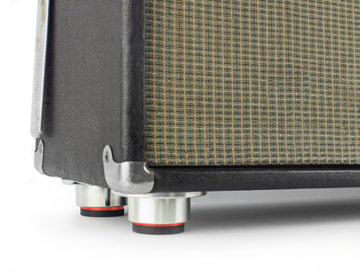 Iso Acoustics (set of 4) for Guitar/Bass Combo Amps, Stacked 4-12 Cabinets, Stage Monitors & Subs