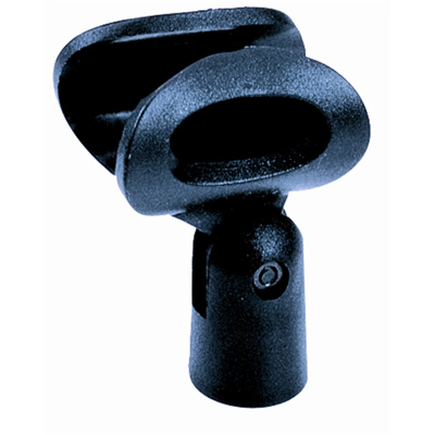 QuikLok MP890 Large hard rubber tapered slide-in mic holder for wireless microphones