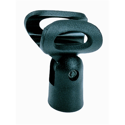 QuikLok MP892 Small hard rubber tapered slide-in mic holder for wired microphones