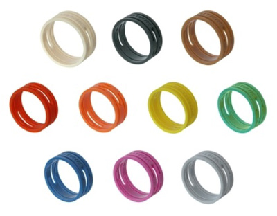 Neutrik Coloured ID Ring for XX-Series XLR WHITE