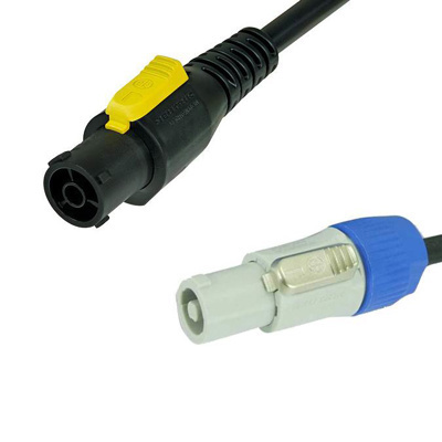 DB Technologies Power Con-Power Con Power Link Cable grey for link  subs/speaker IG series 240 cm