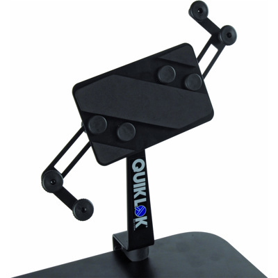 QuikLok IPS16 Table-mount universal tablet holder with locking system - Black