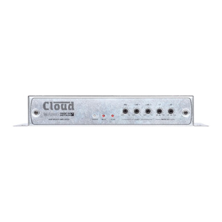 Cloud 1 x 80W 4Ω Output (<1% THD @ Full Power), Ethernet / RS-232 Level / Source / EQ Control