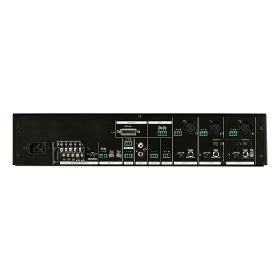 Inter-M 240W Commercial mixer amplifier (100V/70V, Low-Z Output)