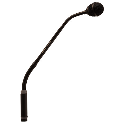 Superlux 60cm dynamic gooseneck microphone. Cardioid. Black colour