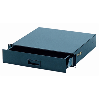 QuikLok RS670 2-U rack drawer - Black