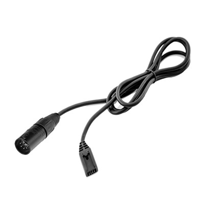 1.52 m replacement cable with 5 pin male XLR termination. For use with SmartBoomPRO headsets.