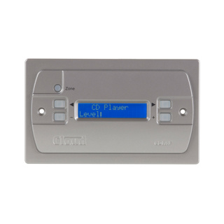 Cloud Wall flush mount Remote control module for music source level & grouping (user mode) SILV