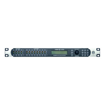 Crest PCX® 480. 4 XLR balanced line inputs, 8 XLR balanced line outputs.