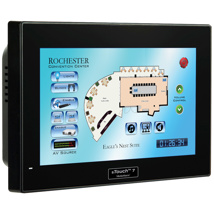Media Matrix 7 inch IP65 programable PoE LCD touch control panel.