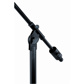 QuikLok A85 Studio tripod stand w/telescopic boom - - Black