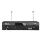 Parallel Handheld wireless system package. Half rack, diversity receiver, LED channel display 650MHz