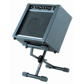 QuikLok BS313 Small "X-Style" low-profile amp/monitor/speaker tilt-back stand - Black