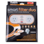 Smart Filter Duo. Universal Filter and Surge Protector. 2 Outlets with 1 metre extension cord