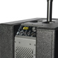DB Technologies Bi-amped system. 2x tops with 4x 4” full-range speakers.  2 x 12” active subwoofer.