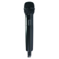inDESIGN Handheld microphone transmitter. 640-690 Mhz. Cardioid dynamic capsule. Accepts 2 x AA batt