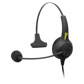 Pliant Professional single ear lightweight headset Cardioid dynamic mic. 5 ft. Cable 5-pin XLR